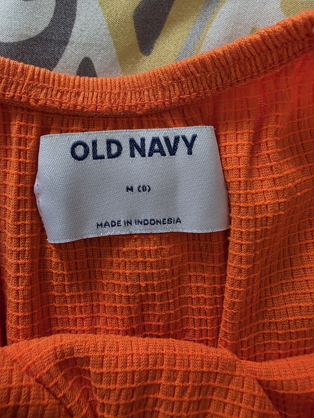 Old Navy Orange Textured Maxi Dress (Size 8 Girls) - Picture 2 of 2